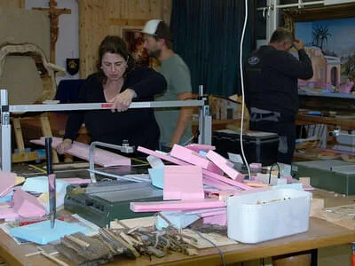 Blick in die Krippenwerkstatt 10-2023 Bild 17
