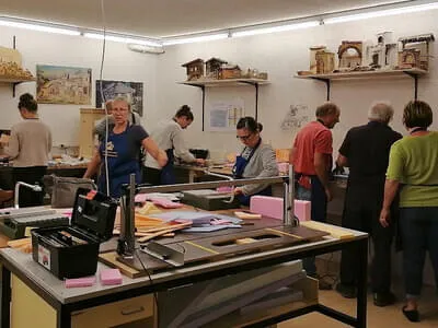 Blick in die Krippenwerkstatt 10-2023 Bild 37