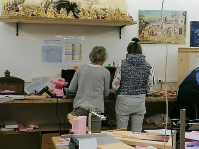 Blick in die Krippenwerkstatt 10-2023 Bild 32