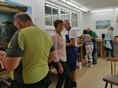Blick in die Krippenwerkstatt 10-2023 Bild 28